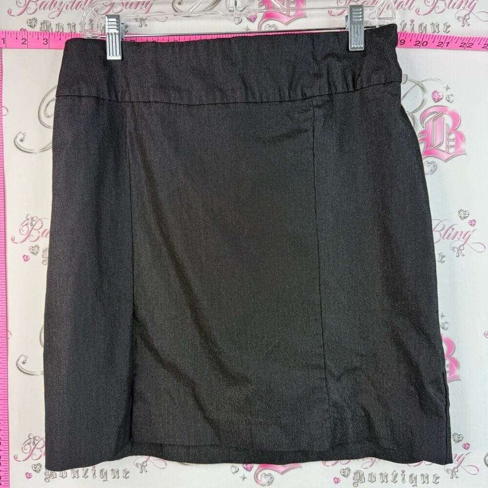 Reitmans skirt grey black pencil, Black Mini Skirt